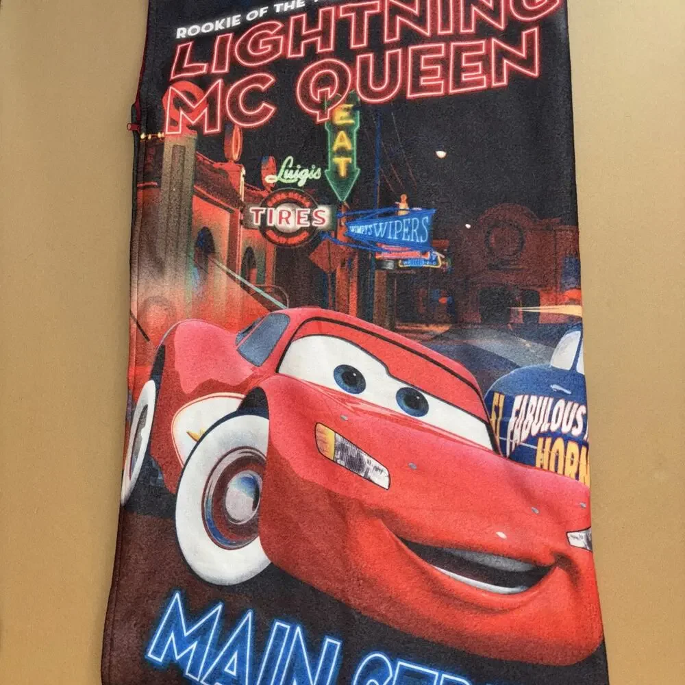Disney Pixar Cars Lightning McQueen Hudson Hornet Kids Sleeping Bag Supercharged
